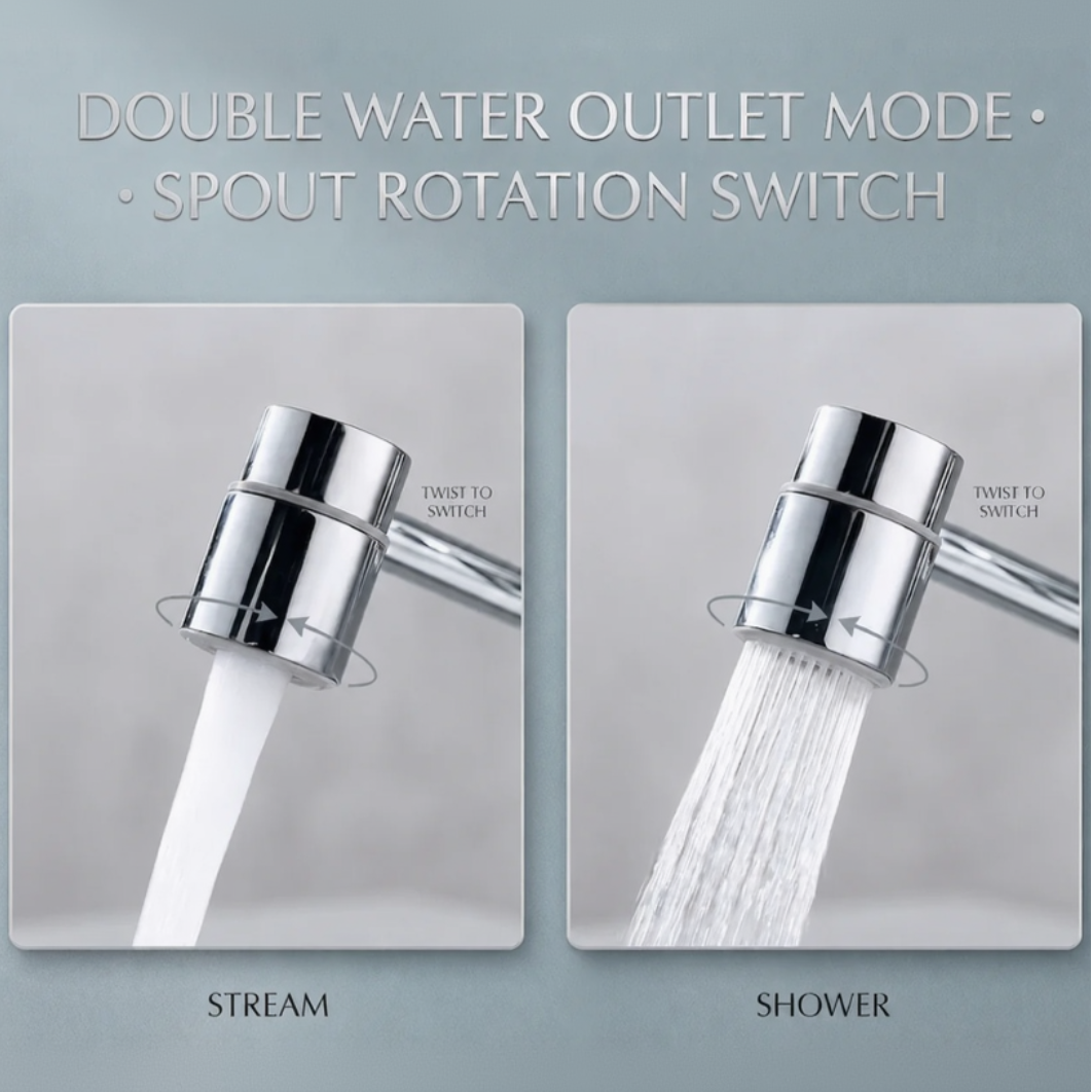 FaceFlow™ — Bathroom Faucet Extender